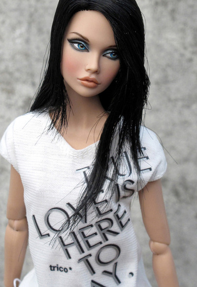 barbie, barbie doll and black hair