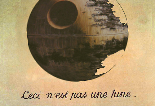 death star, french and funny