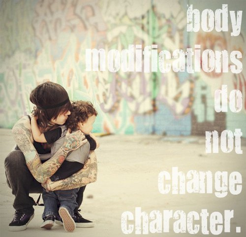 body, change and character