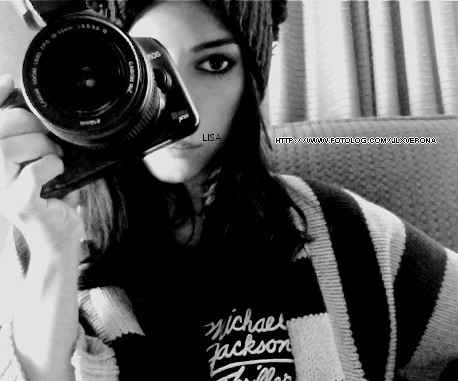 black and white, camera and cute