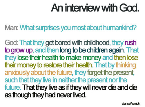 cool, god and god interview