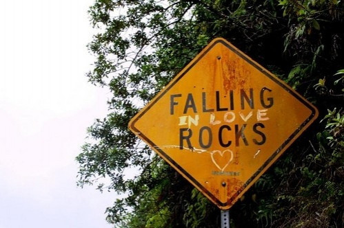 falling in love rocks, graffiti and heart