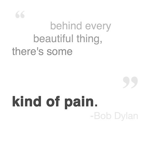 beauty, beauty pain and bob dylan