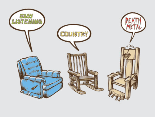 chairs, humor and ilustracion