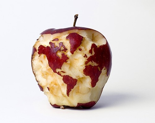 apple, apple apfel welt world bite and art