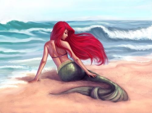 ariel, ariel painting and art