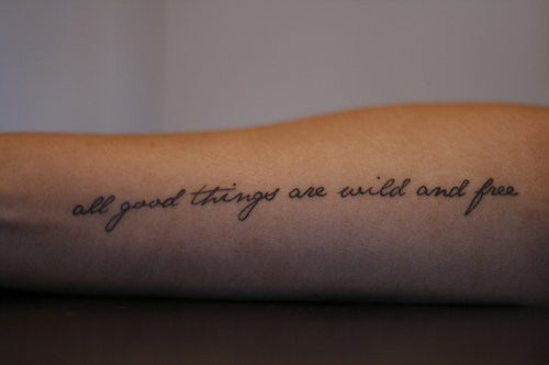 tattoos on quotes. quote tattoos on spine. quote