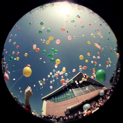 air awesome balloons fisheye sky Added May 09 2011 Image size 