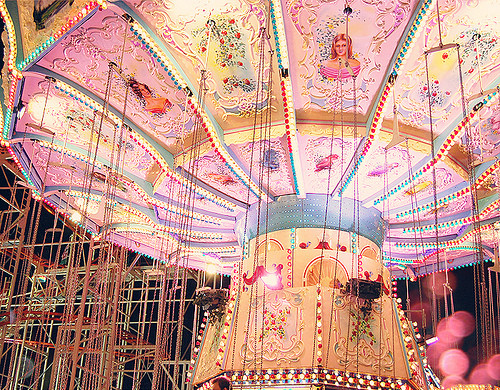 amusement park, carousel and circus