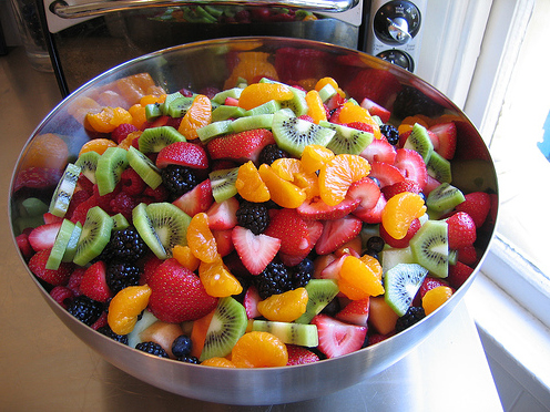 blackberry, fruit and fruit salad