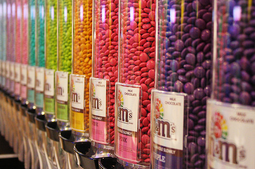 candy, colors and colour