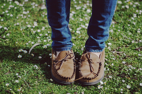 fashion, hipster and moccasins