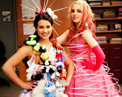 costume, dianna agron and glee