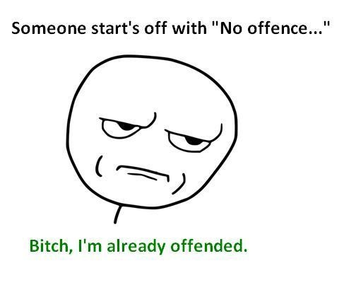 Funny Sign on Funny  Hahahaha  Lolz  No Offence  Stick Figure   Inspiring Picture On