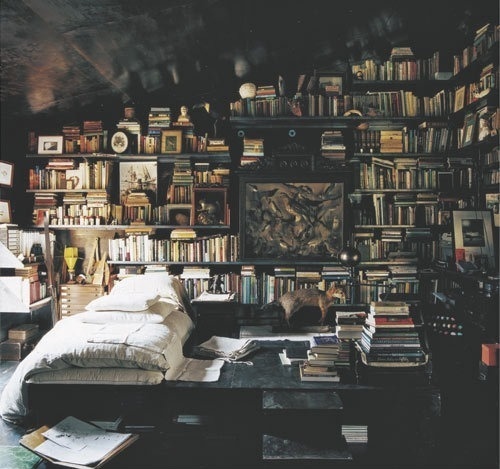 awesome, bedroom and books