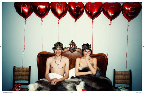 balloons, bedroom and couple
