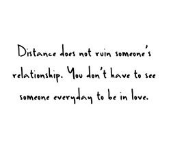 apart,  boyfriend and  distance
