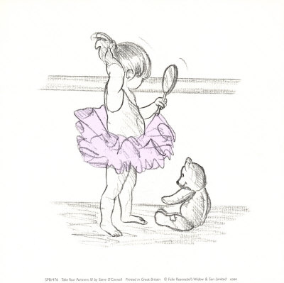 ballet, bear and child