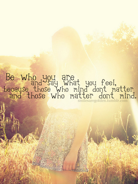 be yourself, dr seuss and girl