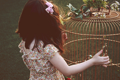 Beautiful Baby Girls Pics on Beautiful Brunette Cage Child Girl Ribbon Inspiring Picture On