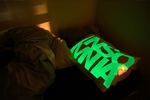 bed,  blanket and  glow in the dark