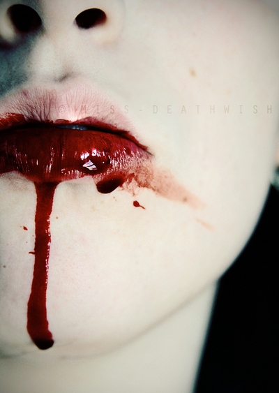 bleed,  bleeding and  blood