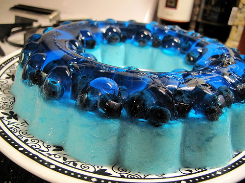 blue, cake and dessert