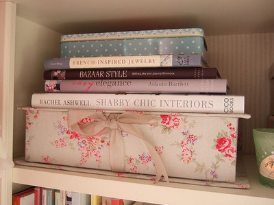 books,  bow and  chic
