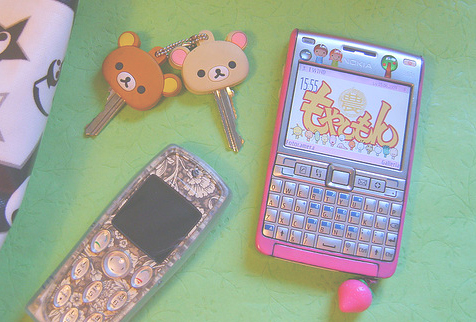 cellphone, cute and kawaii