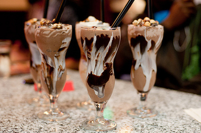 chocolate,  dessert and  ice cream