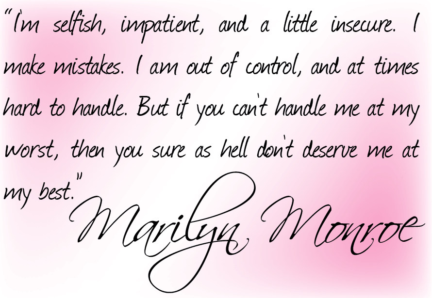 inspiration, marilyn, monroe, quotable, quotes, typography - inspiring ...
