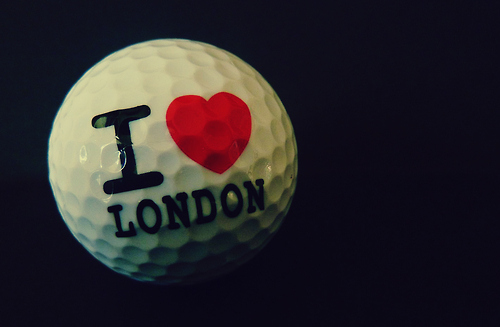 ball, golf and les mis