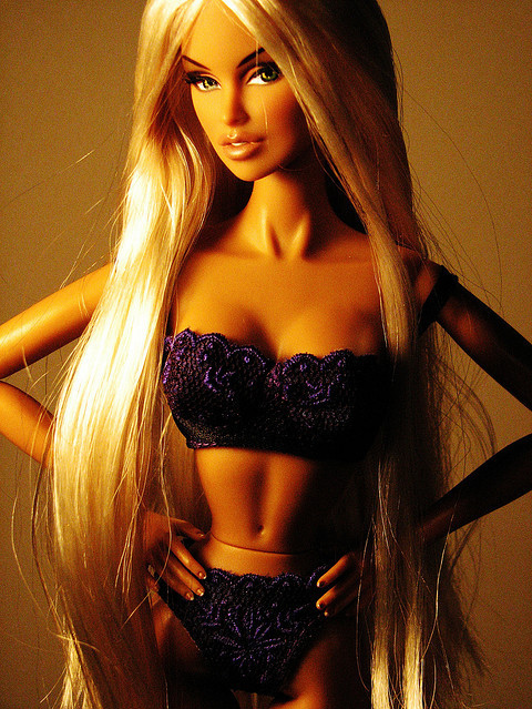 barbie, beautiful and blonde
