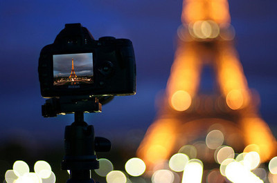 camera,  eiffel tower and  london