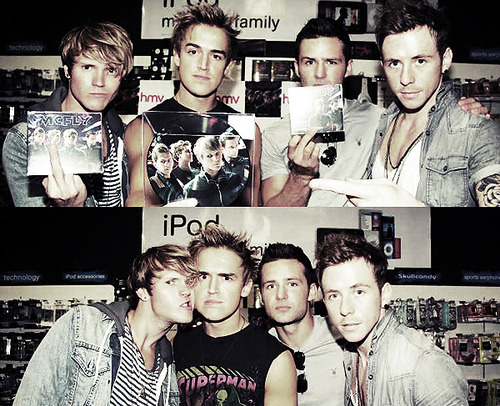 danny jones, doug da jess and dougie poynter