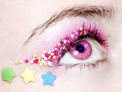 eye,  glitter and  make up