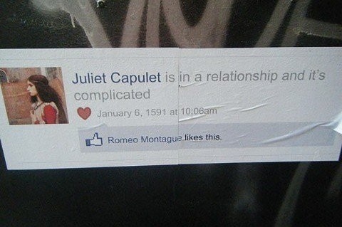 facebook,  juliet and  love