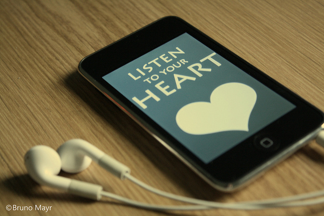 heart, iphone and ipod