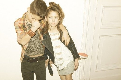 adorable, boy, couple, cute, cute kids, fashion