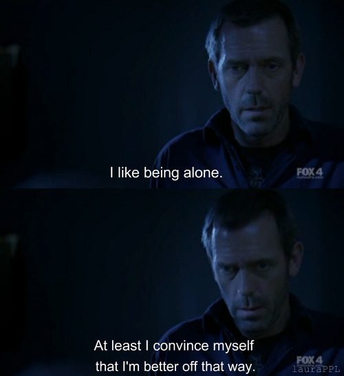 alone, gregory house and house md