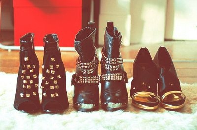 boots,  fashion and  high heels