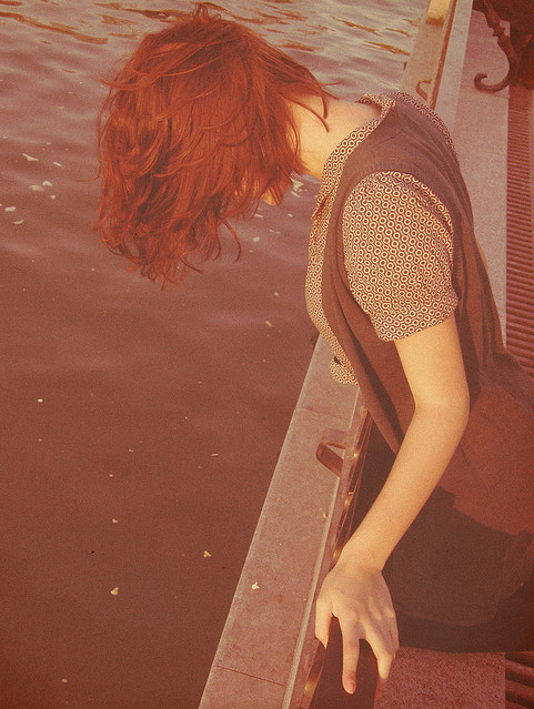 brown, girl and redhair