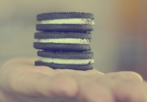 cookies, food and oreo