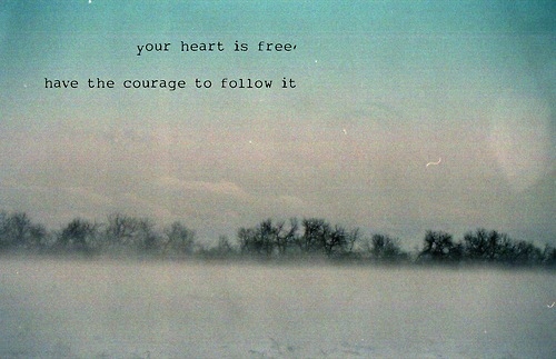 courage, dream and heart