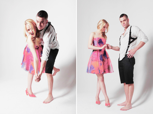 dianna agron mark salling photoshoot. dianna agron mark salling