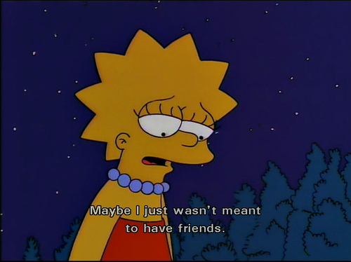 friends, lisa and quote