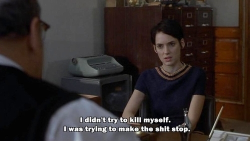 girl interrupted,  kill and  suicide