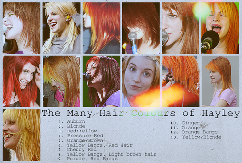 hayley paramore makeup. pictures hayley paramore