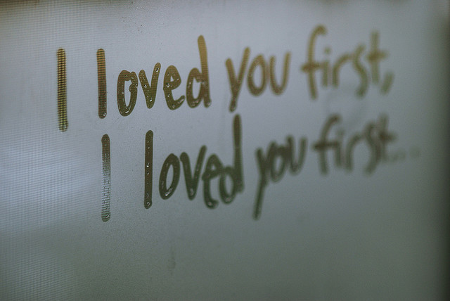 i loved you first, love and lyrics
