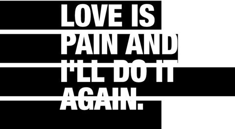 love and pain quotes. joan jett, love, pain, quote,